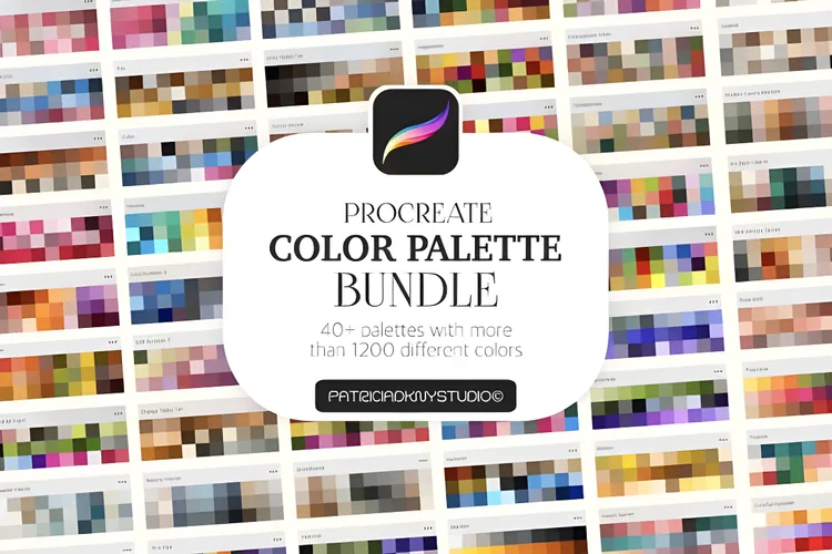Ultimate Procreate Color Vault: 1,200+ Swatches (Free): 40 professional palettes, 1,200+ curated swatches, so you never burn the first hour of a painting hunting for the right shade.