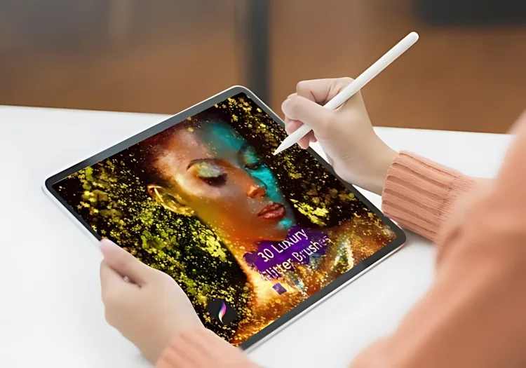 30 Glitter Procreate Brushes, Sparkle & Shine Set, product preview artwork: preview 2 thumbnail