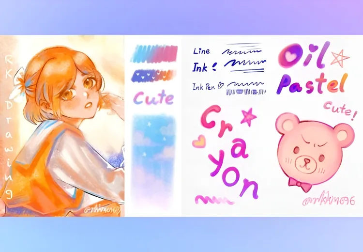 Pro-Sketch Traditional Art Kit for Procreate, product preview artwork: preview 2 thumbnail