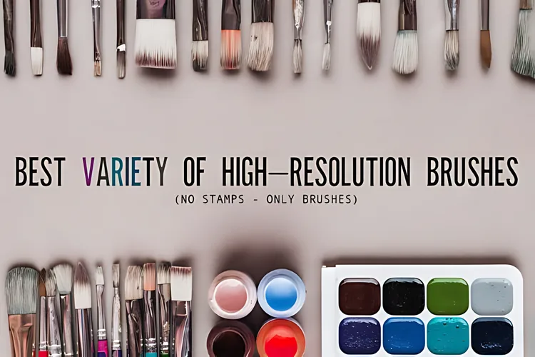 650 Procreate Brushes Mega Bundle, product preview artwork: preview 1 thumbnail
