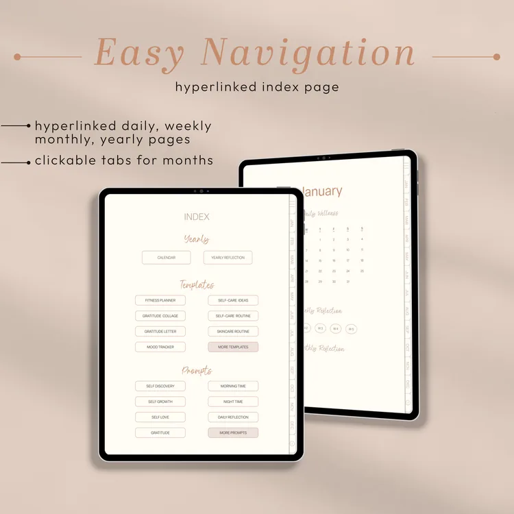2026 Digital Wellness Journal, product preview artwork: preview 1 thumbnail